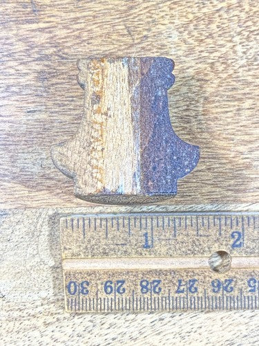 Old Junghans Wooden Clock Column Part  (KD829)