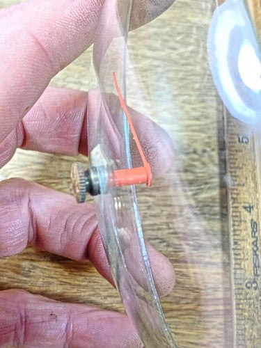 3.66 Inch Diameter Convex Timer Glass (?) (KD1826)