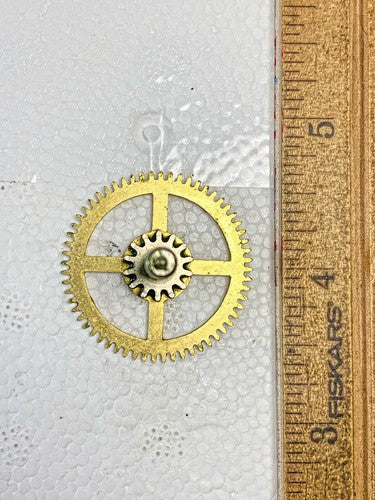 Jauch 77 Grandfather Clock Movement Chime Side 2nd Wheel     (KD2128)