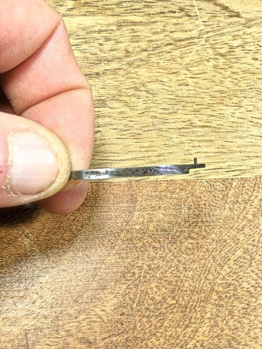 L.E.P. Japy & Cie Clock Movement Unlocking Lever Spring   (K8155)