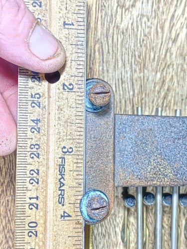 5 Rod Clock Chime Bar 12 Inches Long (HAC, Hamburg American ?)     (LL5206)