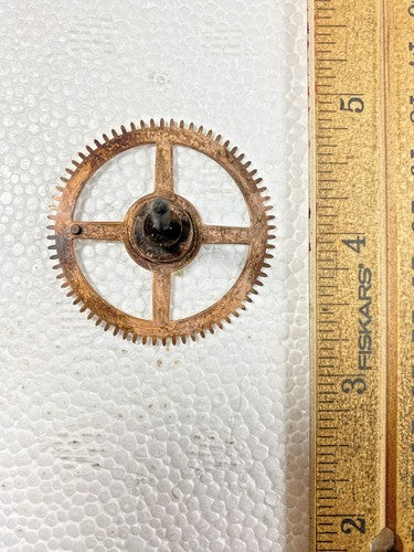 Ingraham (Stamped Oct 78 / Nov 79) Clock Movement Strike Side 4th Wheel (K9777)