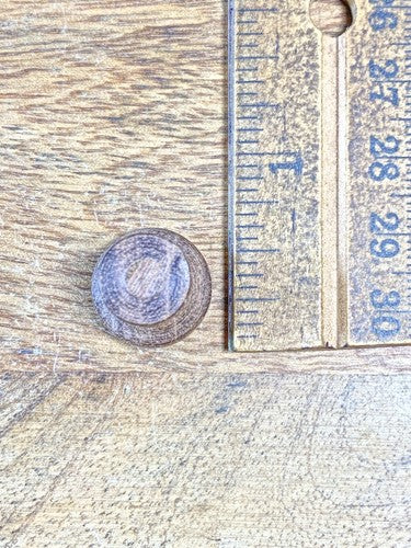Antique Clock Door Knob (15.60mm Dia, 15.70mm Tall)  (KD2119)