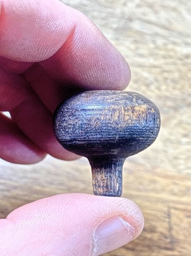 Old Original Clock Door Knob (27.41mm Dia, 18.77mm Tall and 8.09 Shaft) (KD349)