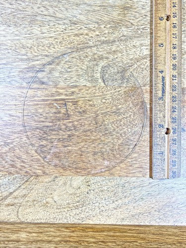 4.63 Inch Or 117.56mm Diameter Flat Clock Glass (KD1098)