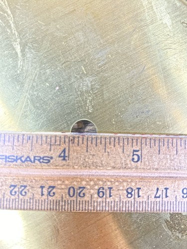 6.54 Inch Diameter Parlor Clock Dial Pan      (KD670)