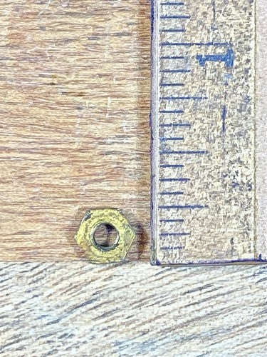 Ingraham (Stamped 28 ) Clock Movement Nut (Holds The Plates Together) (KD902)