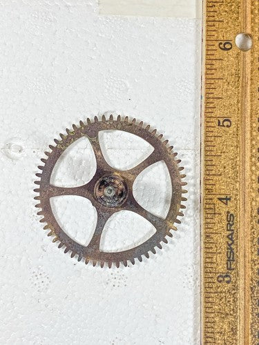 Gilbert Kitchen Clock Movement Time Side 2nd Wheel (See Pics To ID) (KD1612)