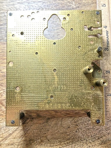 Urgos UW07073 Series Clock Movement Back Plate (Pivots Look Good) (K8950)