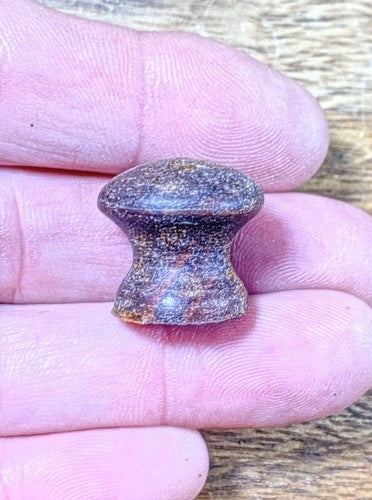 Old Original Clock Door Knob (19.03mm Dia, 18.11mm Tall)   (KD427)