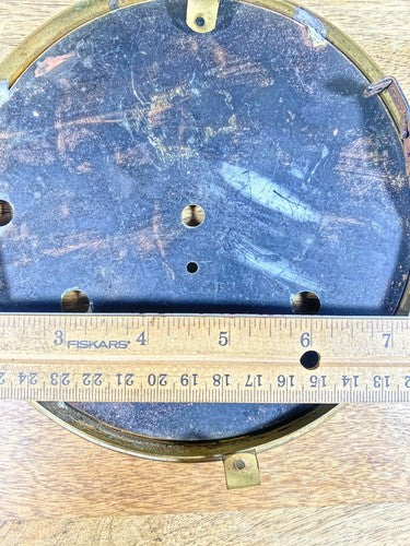 Seth Thomas Sonora Chime Clock Dial Pan w/ Trim Ring (No Glass Or Bezel)(KD016)