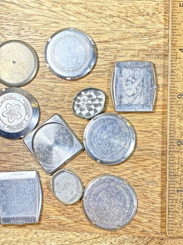 Assorted Lot Of Old Watch Case Parts (Lot Of 10) (KD1781)