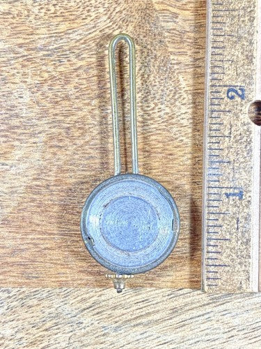 Old 2 1/2 Inch Long Clock Pendulum Bob (1.2oz)   (KD655)