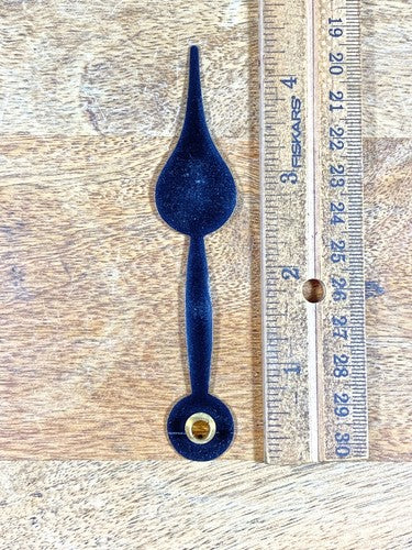 Vintage Clock Hour Hand 4 3/8 Inches Long  (4.85mm Arbor Dia) (KD771)