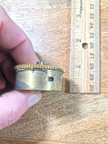 Junghans W 274 / 200 Clock Movement Strike Side Main Wheel (Spring Good) (K8664)