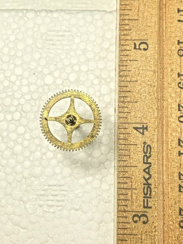 Junghans W 274 / 200 Clock Movement Strike Side 5th Wheel (See Pics)    (K8677)