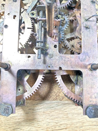 Ingraham (Stamped 4 26) Clock Movement Nut (See Pics To ID Mvmt) (K7914)