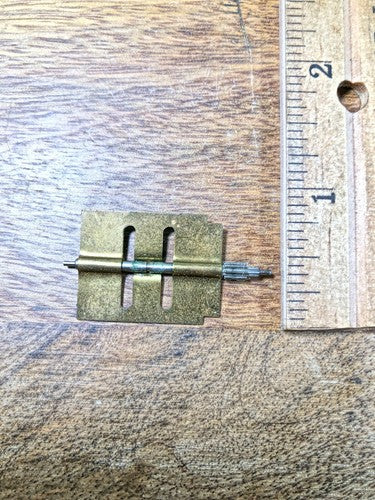Made In Japan Clock Movement Strike Side Fan (See Pics To ID Mvmt)   (K8608)