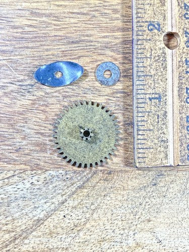 GM Angem Cuckoo Clock Movement Minute Wheel (See Pics To ID Mvmt)     (KD1358)