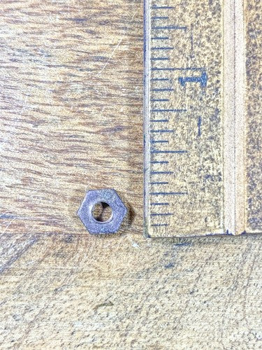 Gilbert Kitchen Clock Movement Plate Nut (See Pics To ID) (KD1610)