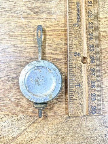 Old Clock Pendulum 2 3/4 Inches Long 1.7 oz - Vintage Clock Parts KD1834