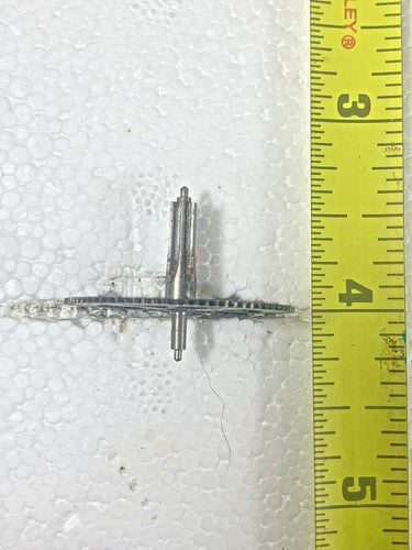 Regula 25 Clock Movement Time Side 2nd Wheel (See Pics To ID Mvmt)   (KD1303)