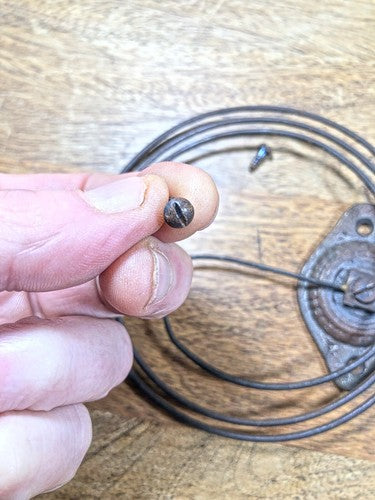 Old Junghans Wall Clock Gong - Vintage Clock Parts K9724