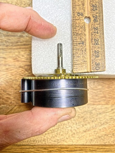 New Haven Clock Movement Time Side Main Wheel (See Pics to ID Mvmt) (KD2207)