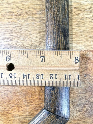 Old Regulator Clock Wooden Trim 10 3/4 X 7 3/4 Inches (K9215)