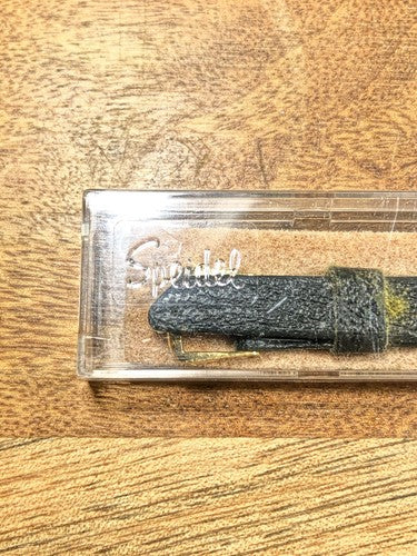 Vintage Speidel (NIB) Black Fine Grain Cowhide Watch Band (13mm or 1/2")(K8023)