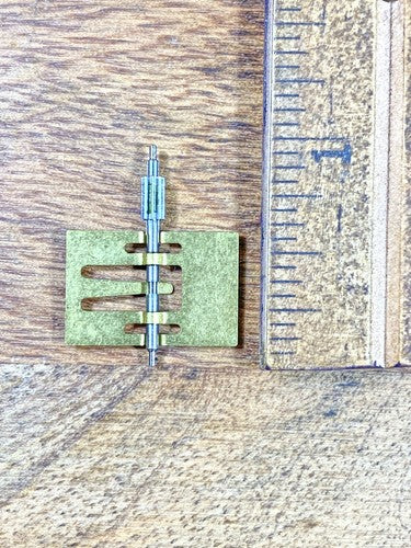Jauch (PL46) Clock Movement Strike Side Fan (See Pics To ID Movement)   (KD990)