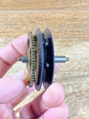 Herschede Grandfather Clock Movement Strike Side Main Wheel    (KD1740)