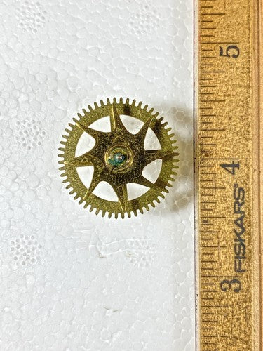 Jauch (PL46) Clock Movement Strike Side 3rd Wheel (See Pics To ID Mvmt) (KD1008)