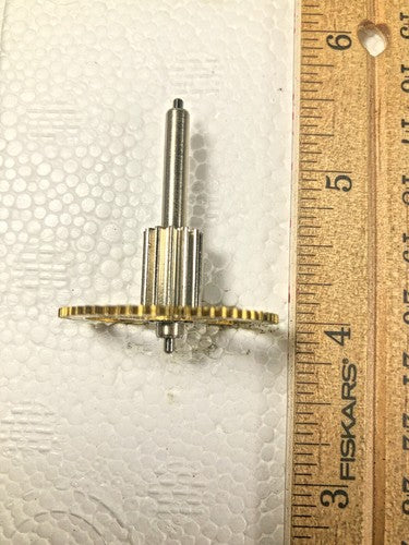 Jauch Clock Movement (PL 21cm) Chime Side 2nd Wheel (See Pics To ID)     (K8556)