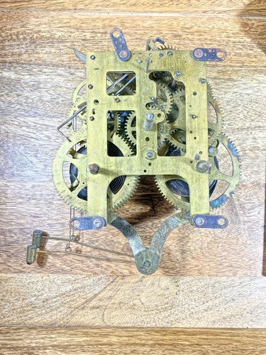 Gilbert Clock Movement (Stamped 24) Strike Side 2nd Wheel (See Pics)    (KD1159)