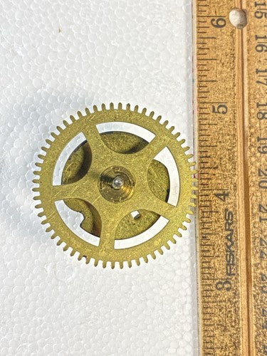 Sessions Clock Movement Strike Side 3rd Wheel (See Pics To ID Mvmt)    (KD2218)