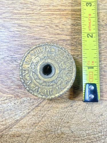 Antique Kitchen Clock Alarm Setting Wheel     (KD1328)