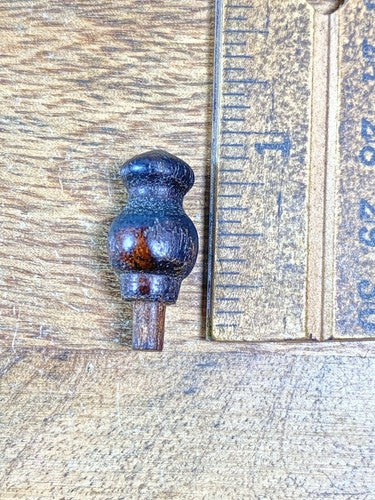 Antique Clock Door Knob (11.03mm Dia, 18.12mm Tall) (KD2117)