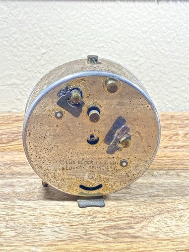Lux Juliet Model Alarm Clock For Parts Or Repair Springs Are Good (K9964B)