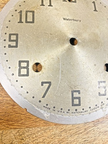 Waterbury 8 Day Clock Movement Dial Pan (KD008)