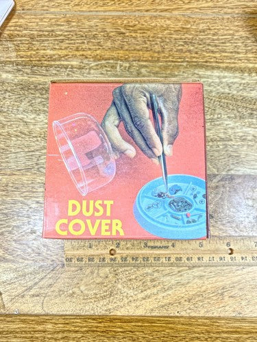 Clock Parts Tray with Dust Cover and Compartments (K9919)