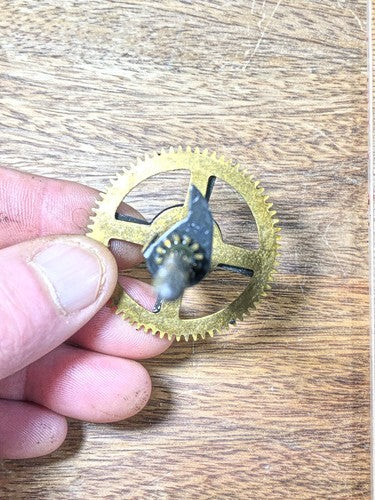Korean LAVA Clock Movement Hands Post (See Pics To ID Movement) (K8417)