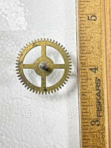 GM Angem Cuckoo Clock Movement Strike Side 3rd Wheel     (KD1367)