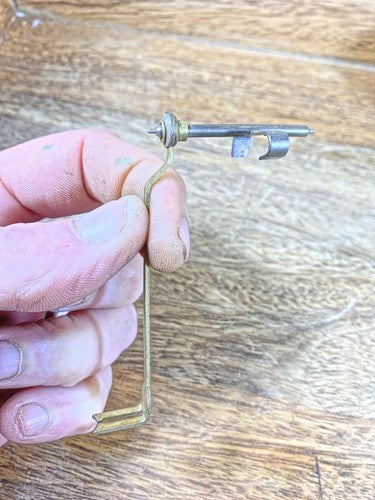 Clock Movement Verge (39.1mm Length, 15.9mm Between Teeth, 0.6mm Pivot) (KD1244)