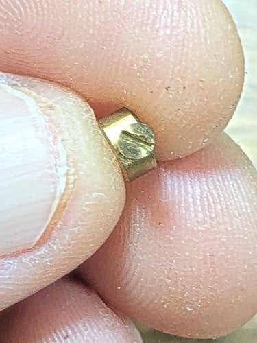 John Wanamaker Anniversary Clock Movement Dial Pan Mounting Screws (K9016)