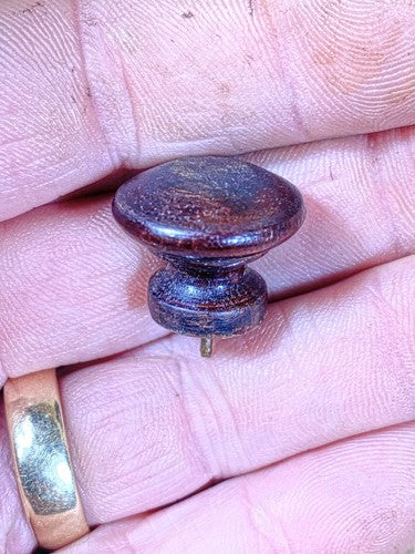 Antique Clock Door Knob (18.81mm Dia, 16.02mm Tall) (KD928)
