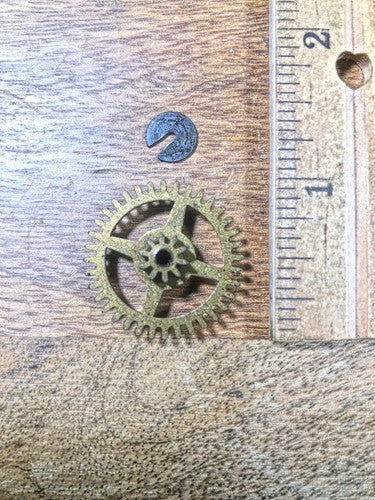 Kienzle Clock Movement Minute Wheel (See Pics To ID Mvmt)   (K9359)