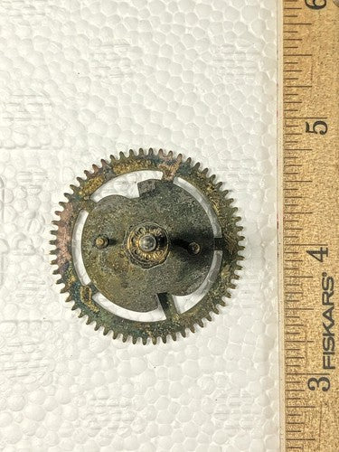 Waterbury Clock Movement Strike Side 3rd Wheel (See Pics to ID Mvmt)   (K8329)