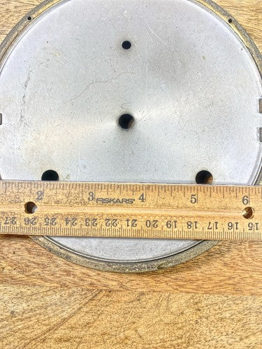 Antique Clock Dial (6.17 Inch Dia) W/ Bezel (No Glass)     (KD1340)