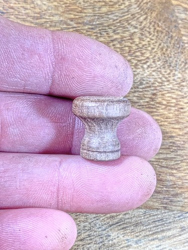 Old Original Clock Door Pull (15.80mm Dia And 16.78mm Tall) (KD644)